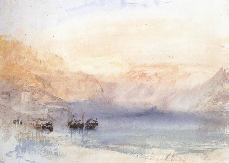 Joseph Mallord William Turner Lake China oil painting art